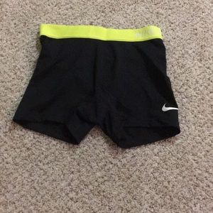 Nike pro athletic spandex